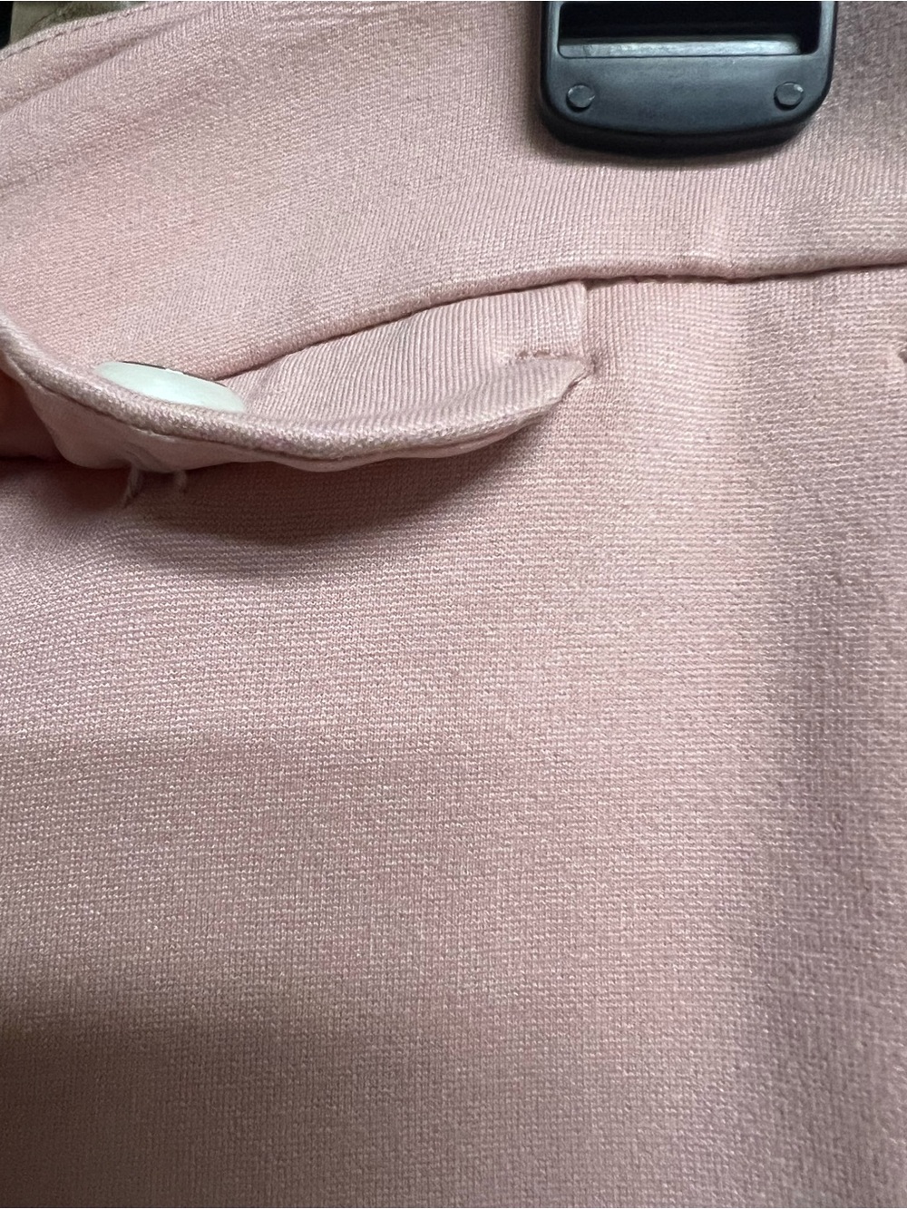 Anne Klein Blush Pink Tailored Knit Pants - Picture 8 of 15